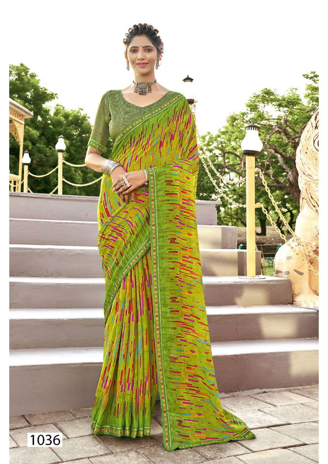 Kaanksha By Vallabhi Georgette Printed Designer Sarees Wholesale Price IN Surat